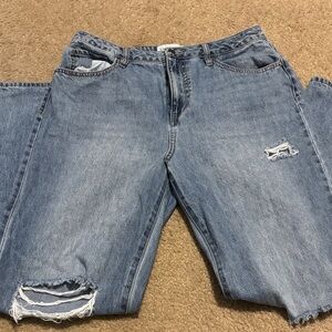 Fashion Nova Light Blue Denim